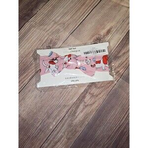 Little Sleepies pink Furever Valentine bow headband OLD STYLE